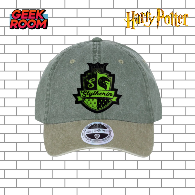 Harry Potter “House of Slytherin” Green/Beige Vintage