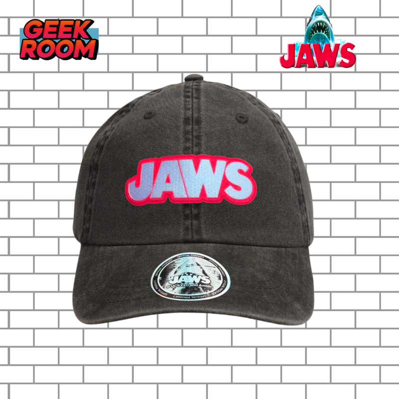 Jaws “Classic Logo” Grey Vintage