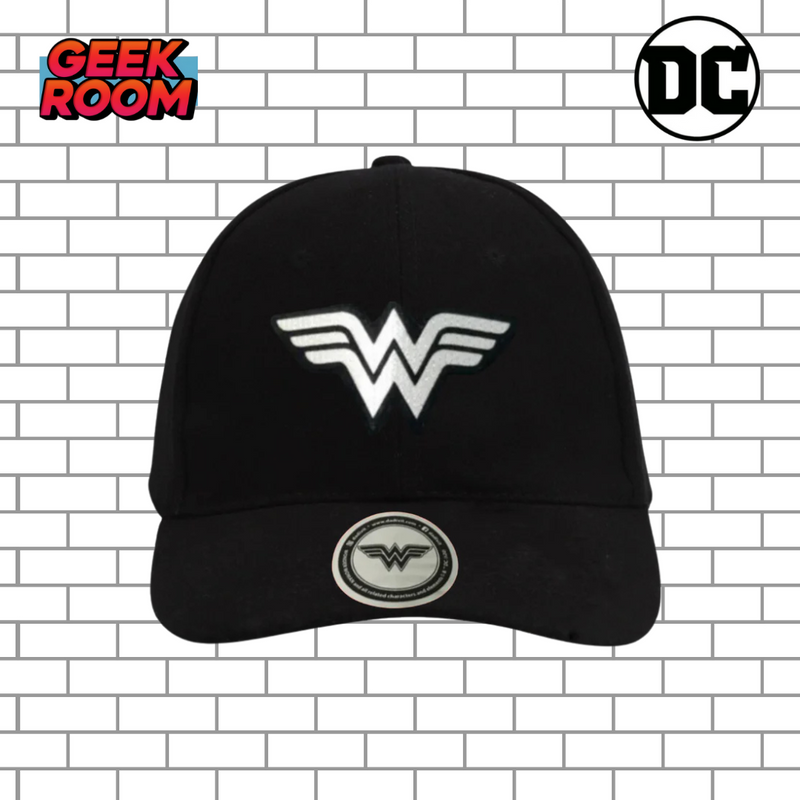 DC Comics Wonder Woman “Black & White Logo” Black