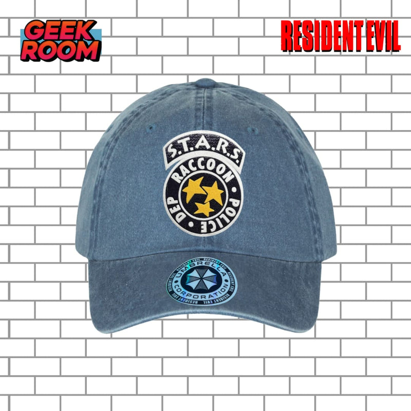 Resident Evil “S.T.A.R.S. Logo” Blue Vintage