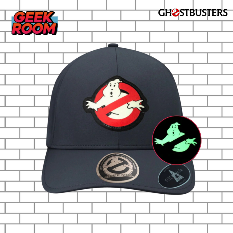 Ghostbusters Logo Glow in the Dark Alpha Premium Flex Fit