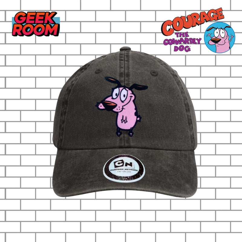 Courage The Cowardly Dog “Courage” Grey Vintage