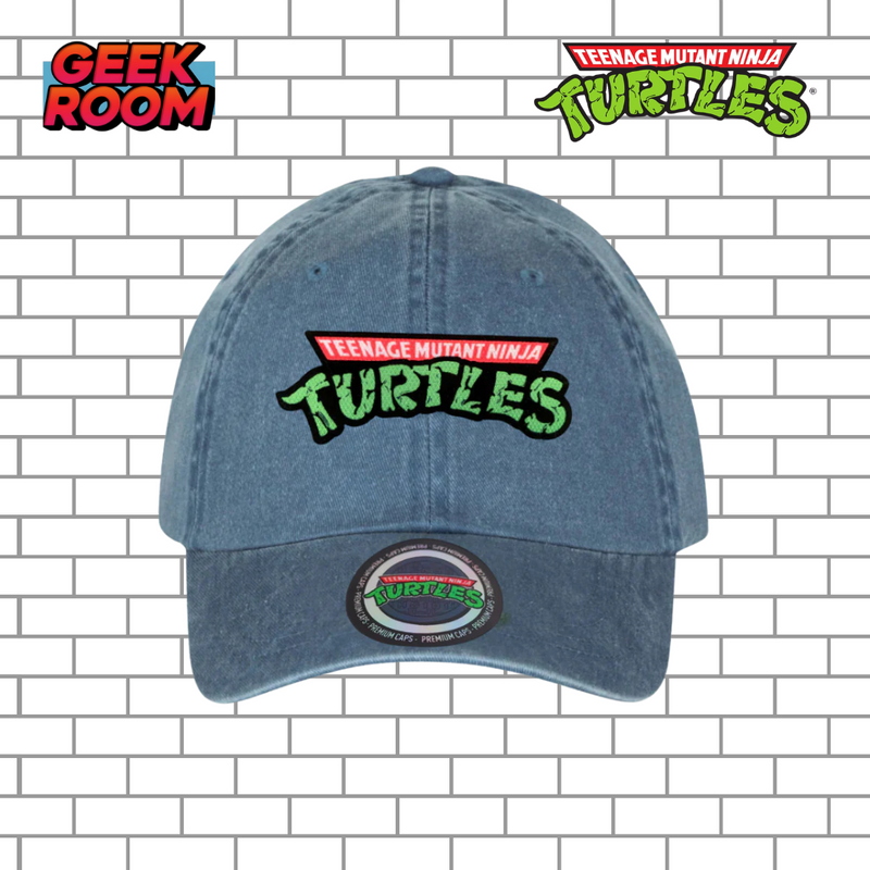 TMNT “Classic Logo” Blue Vintage