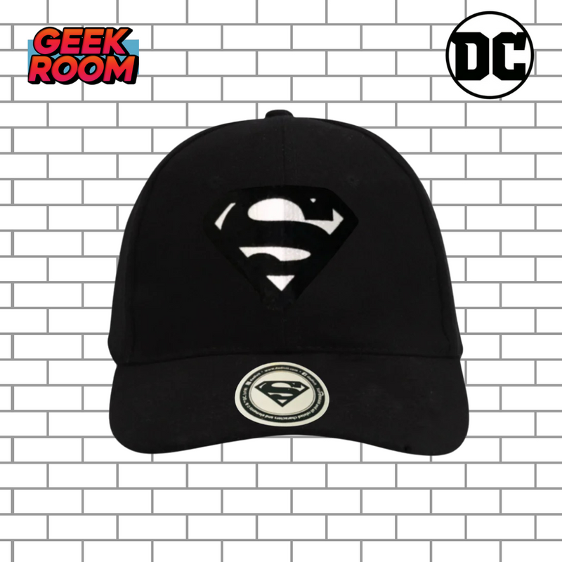 DC Comics Superman “Black & White Logo” Black