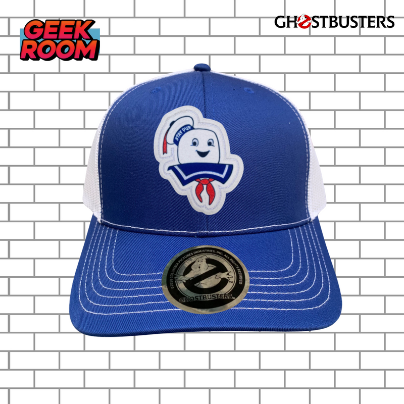 Ghostbusters “Stay Puft” Blue/White Premium Trucker