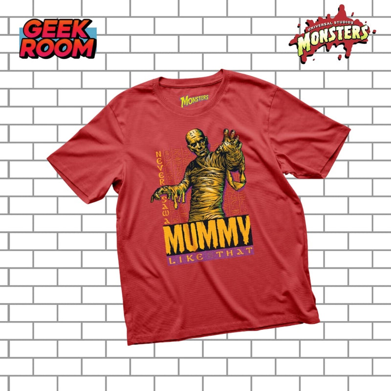 Universal Monsters “The Mummy” Red Tee