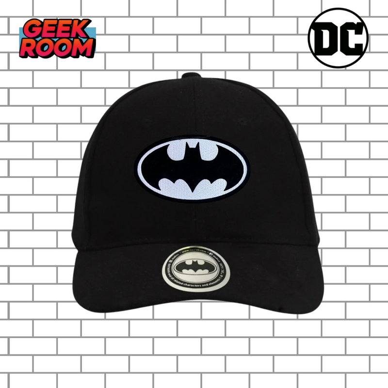 DC Comics Batman “Black & White Logo” Black