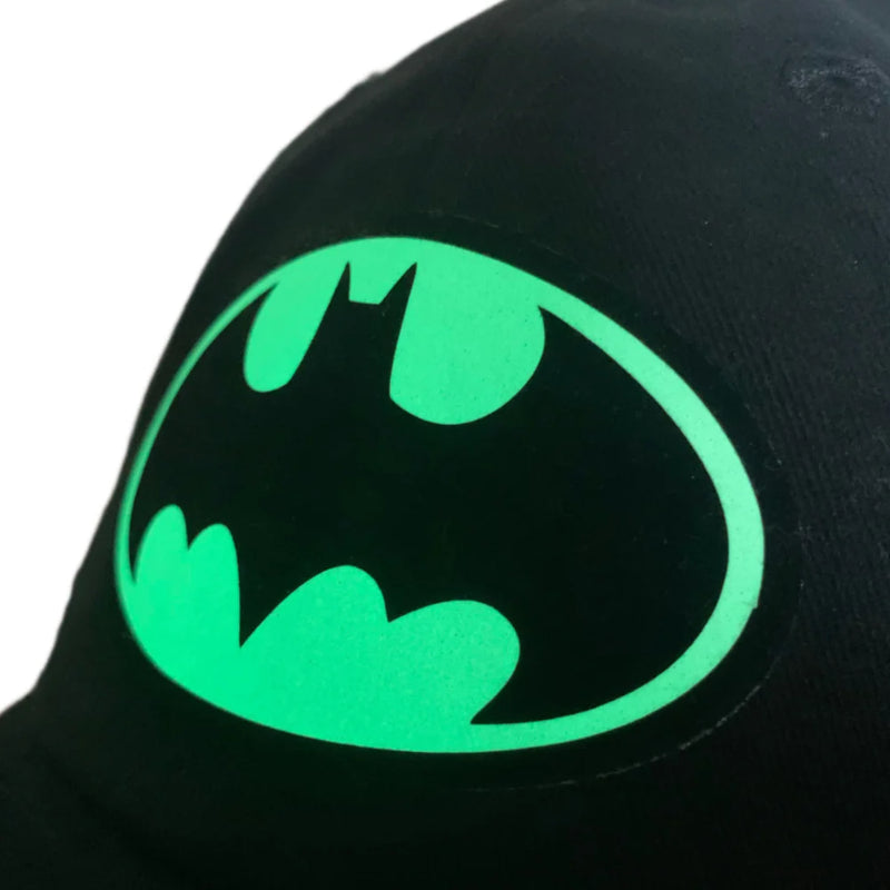 DC Comics Batman “Glow in the Dark Logo” Black