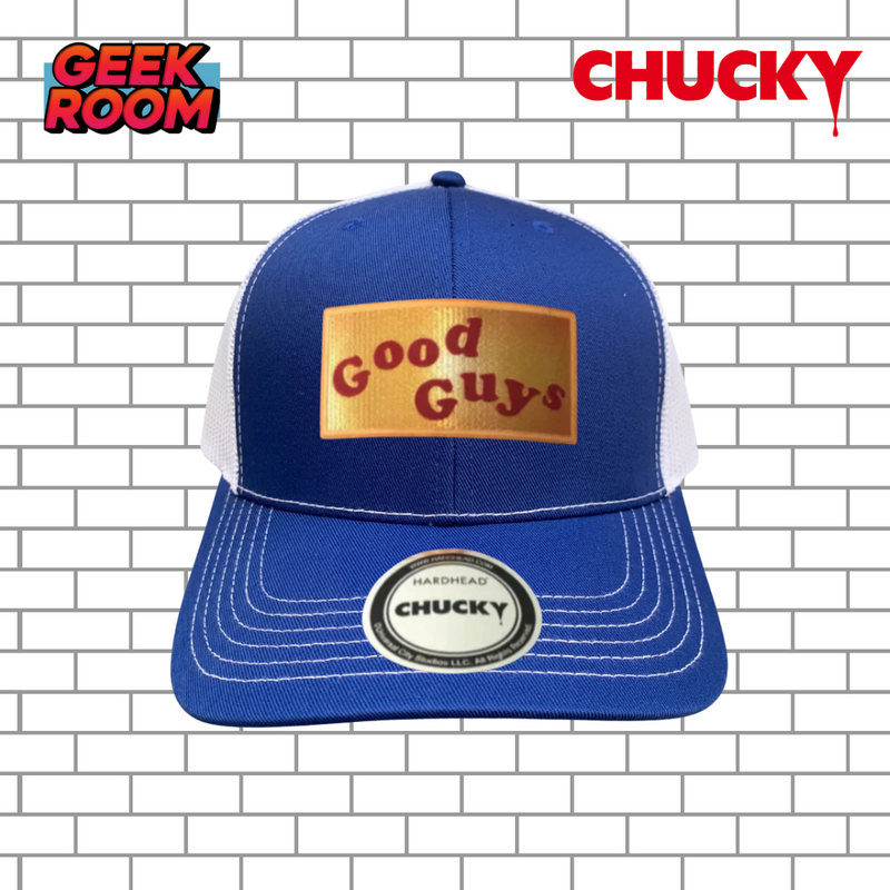 Chucky “Good Guys” Blue/White Premium Trucker