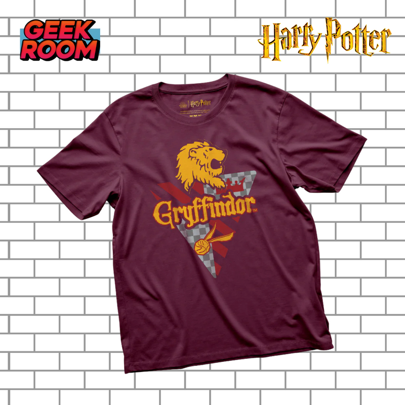 Harry Potter “Gryffindor Quidditch Team” Red Tee