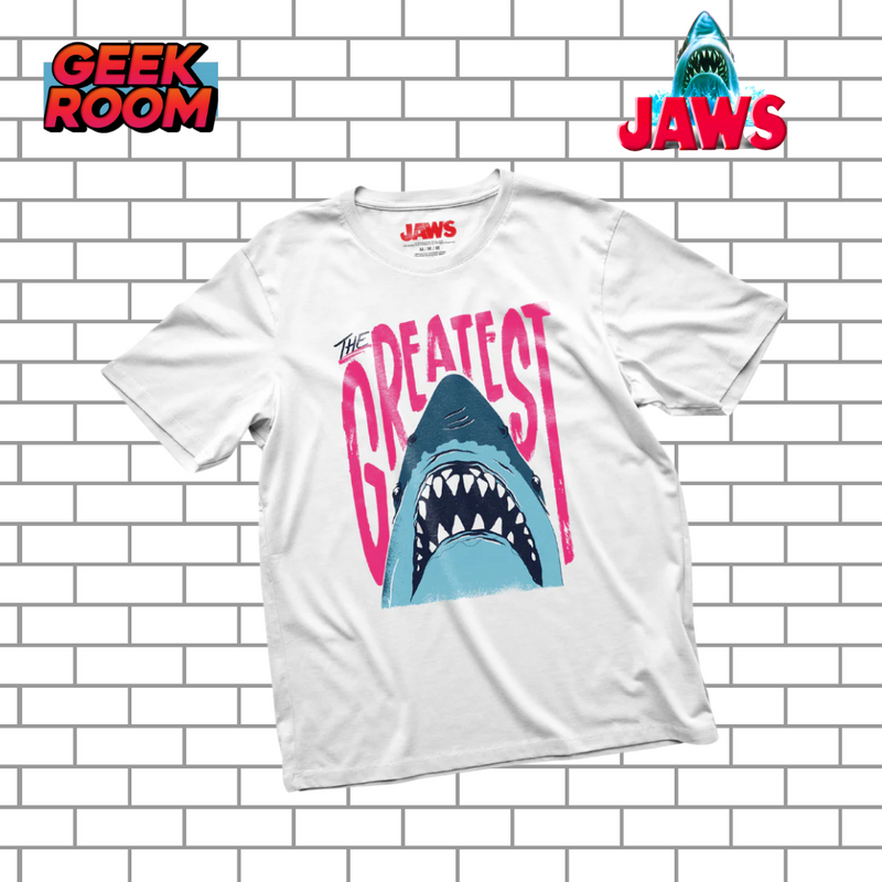 Jaws “The Greatest” White Tee