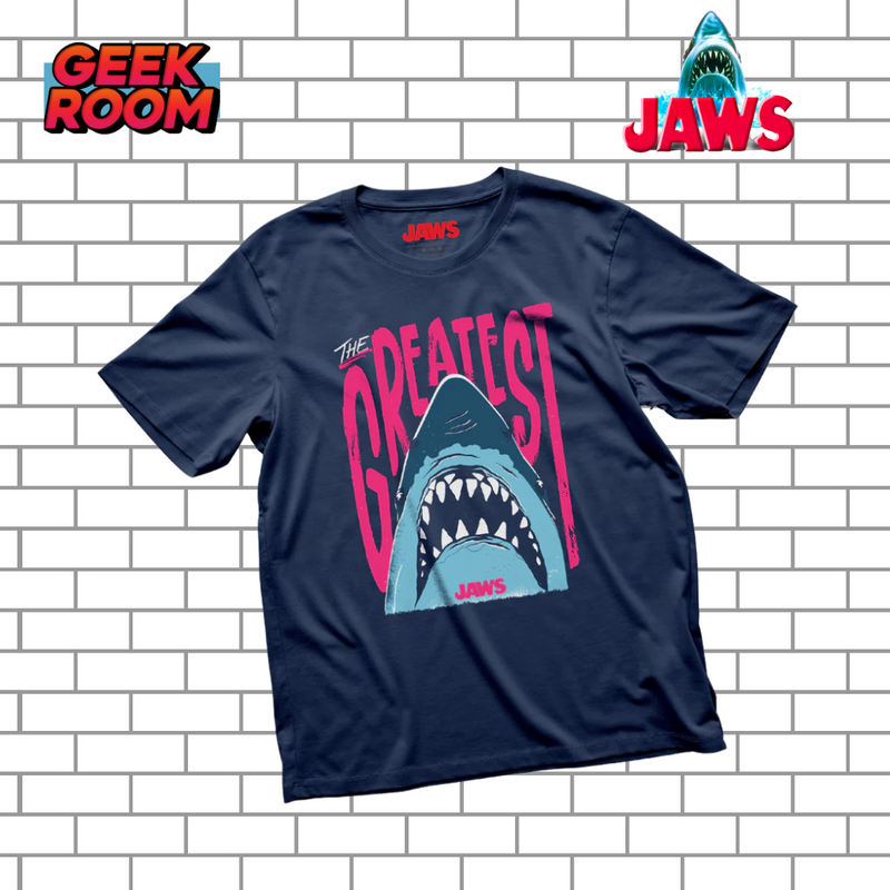 Jaws “The Greatest” Navy Blue Tee