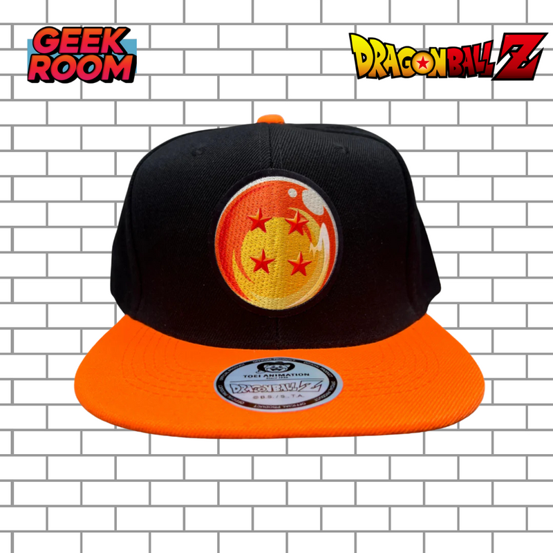 Dragon Ball Z “4 Stars” Black & Orange Snapback