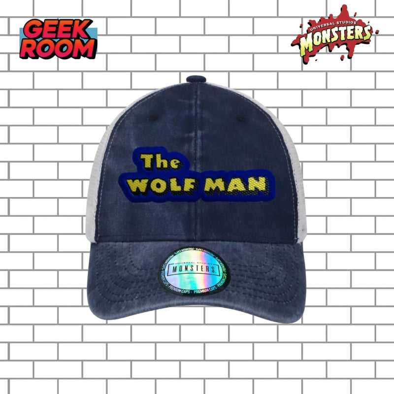 Universal Monsters “The Wolf Man” Blue/White Trucker