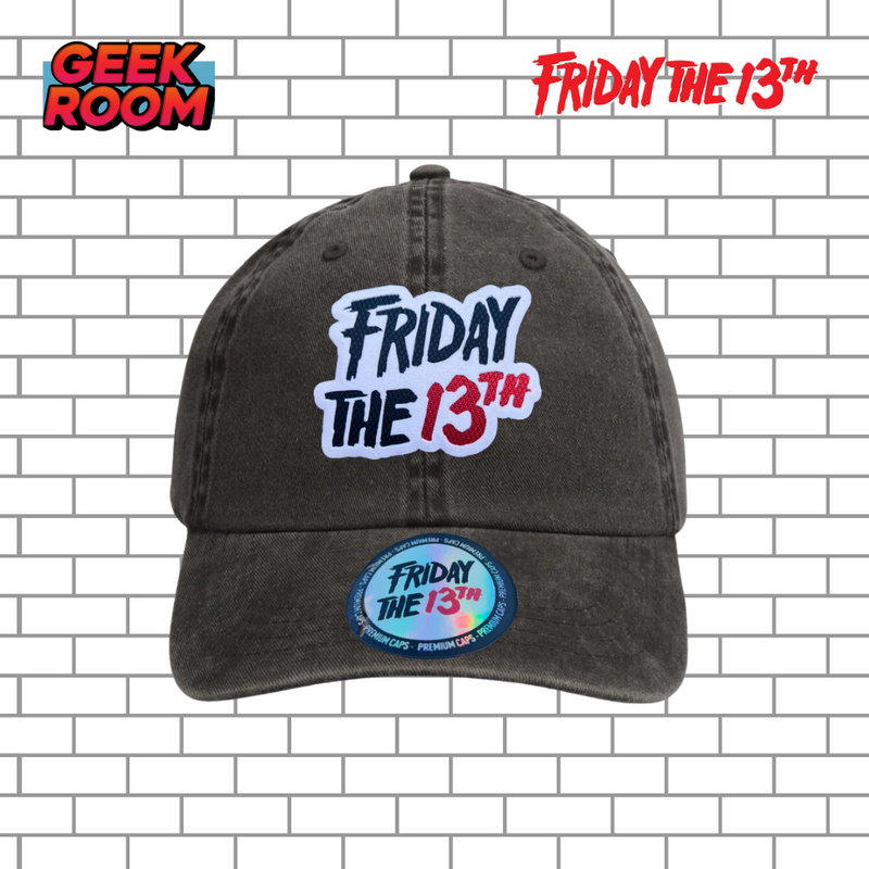 Friday the 13th “Classic Logo” Grey Vintage