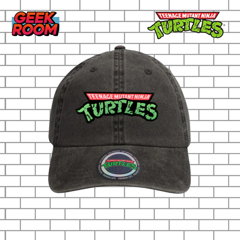 TMNT “Classic Logo” Grey Vintage