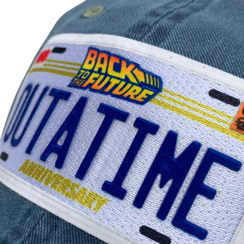 Back to the Future OUTATIME Blue/Beige Vintage