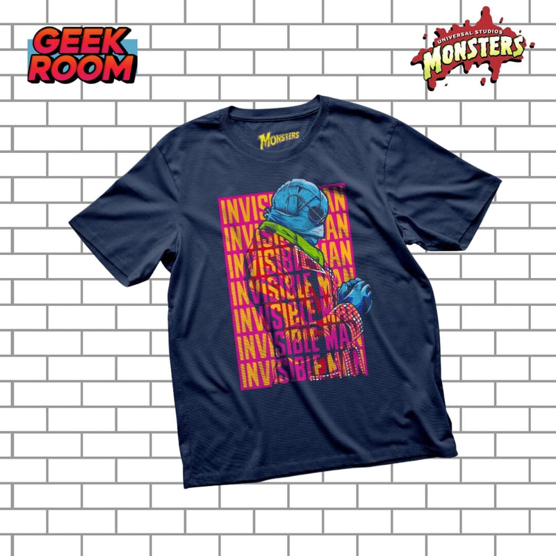 Universal Monsters “The Invisible Man” Blue Tee