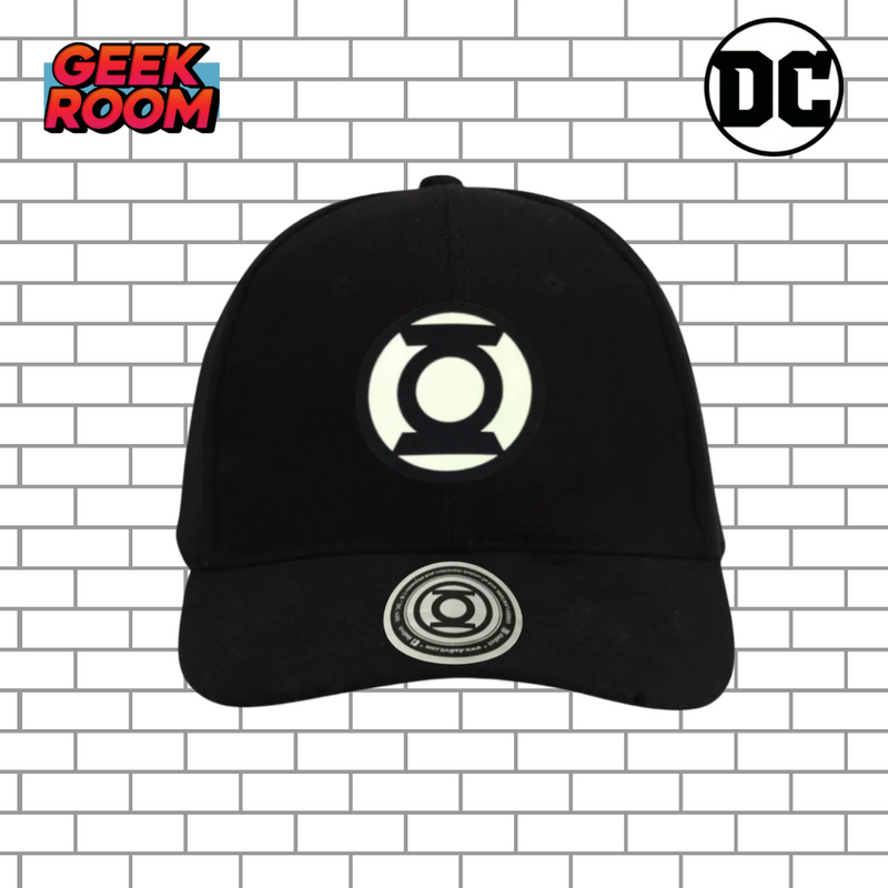 DC Comics Green Lantern “Glow in the Dark Logo” Black