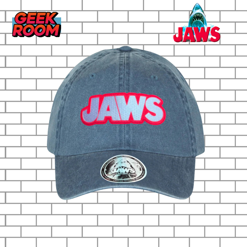 Jaws “Classic Logo” Blue Vintage