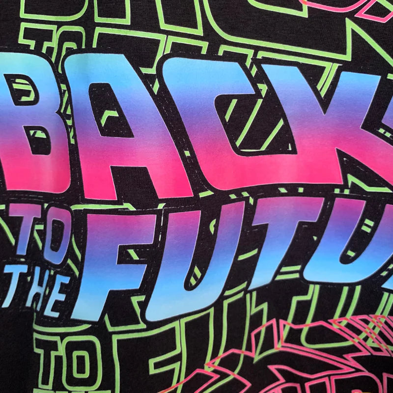 Back to the Future Logos Tee