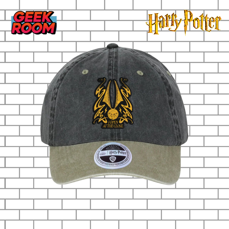 Harry Potter “I open at close” Grey/Beige Vintage