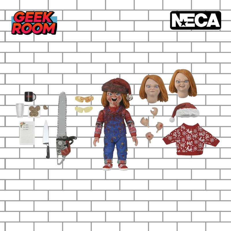 Pre Order NECA Chucky Ultimate Chucky (Holiday Edition) Action Figure