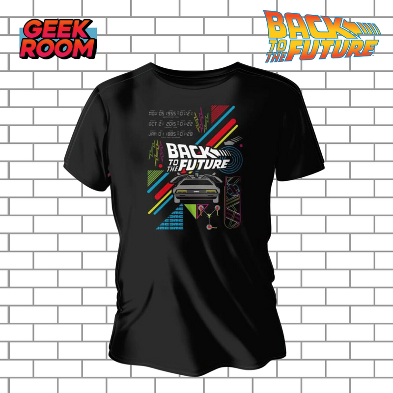 Back to the Future Time Traveler’s Guide Tee