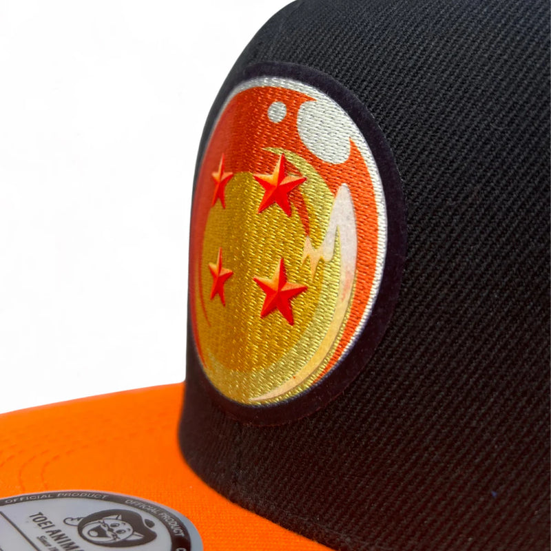 Dragon Ball Z “4 Stars” Black & Orange Snapback