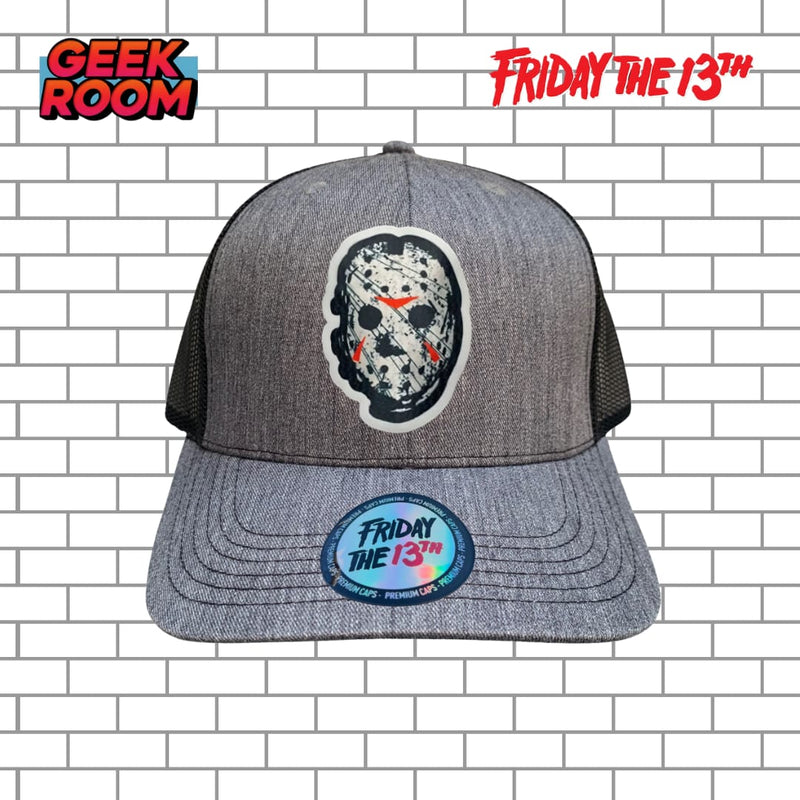 Friday the 13th “Jason Voorhees” Grey & Black Premium Trucker