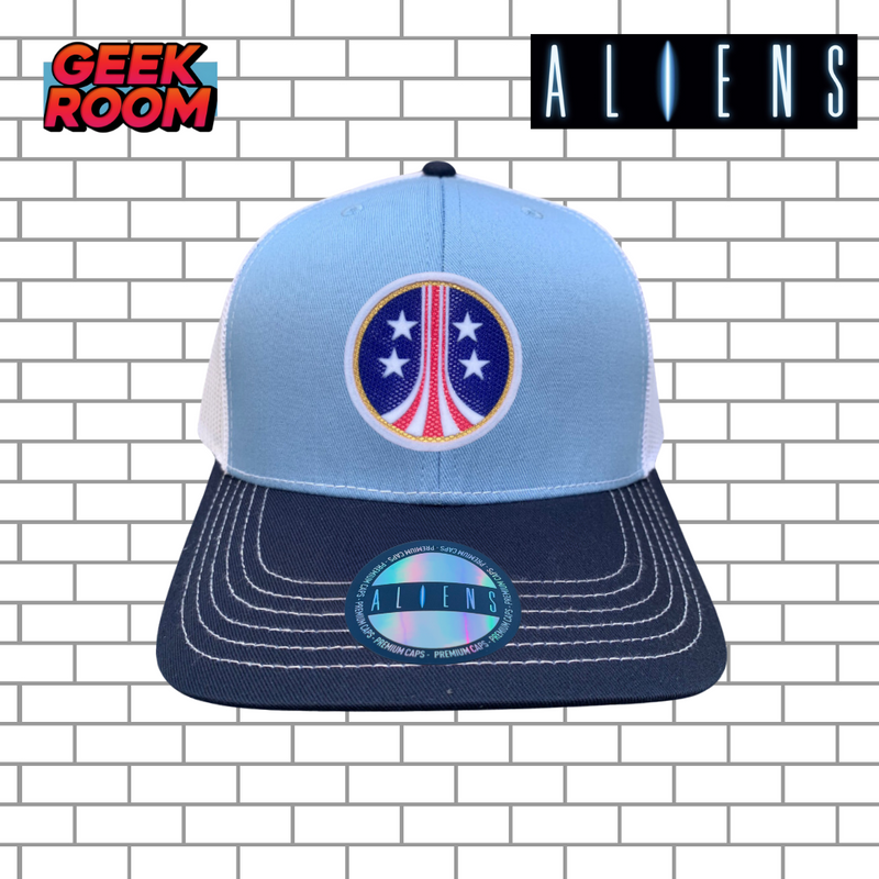 Aliens “USMC Logo” Tricolor Premium Trucker