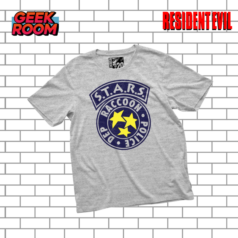 Resident Evil “S.T.A.R.S. Logo” Grey Tee