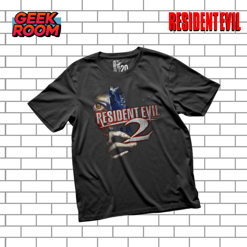 Resident Evil “RE2 Game Cover” Black Tee