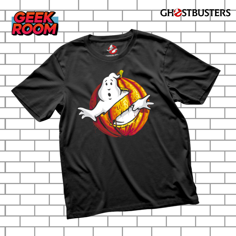 Ghostbusters Pumpkin Logo Tee