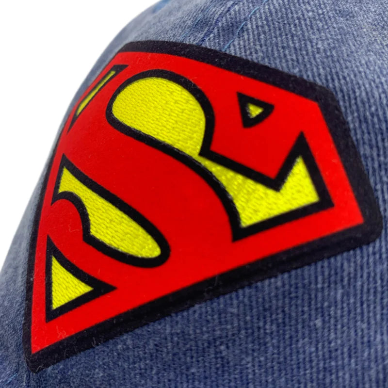Superman Logo Blue Vintage