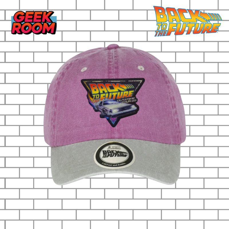 Back to the Future OUTATIME Tour Purple/Beige Vintage