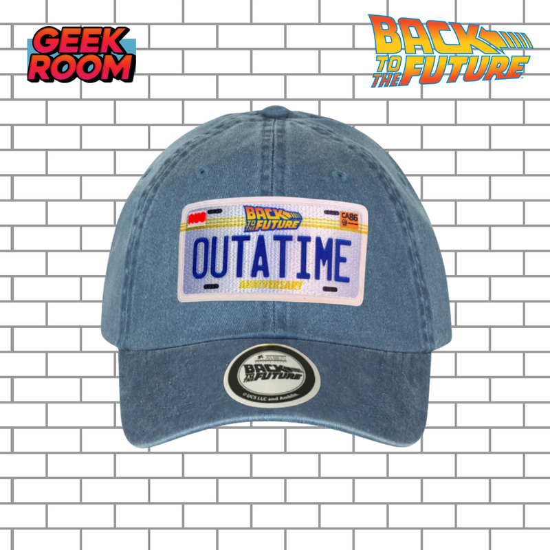 Back to the Future “Outatime” Blue Vintage