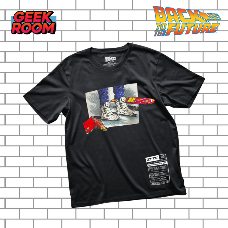 Back to the Future “Sports Almanac” Black Tee