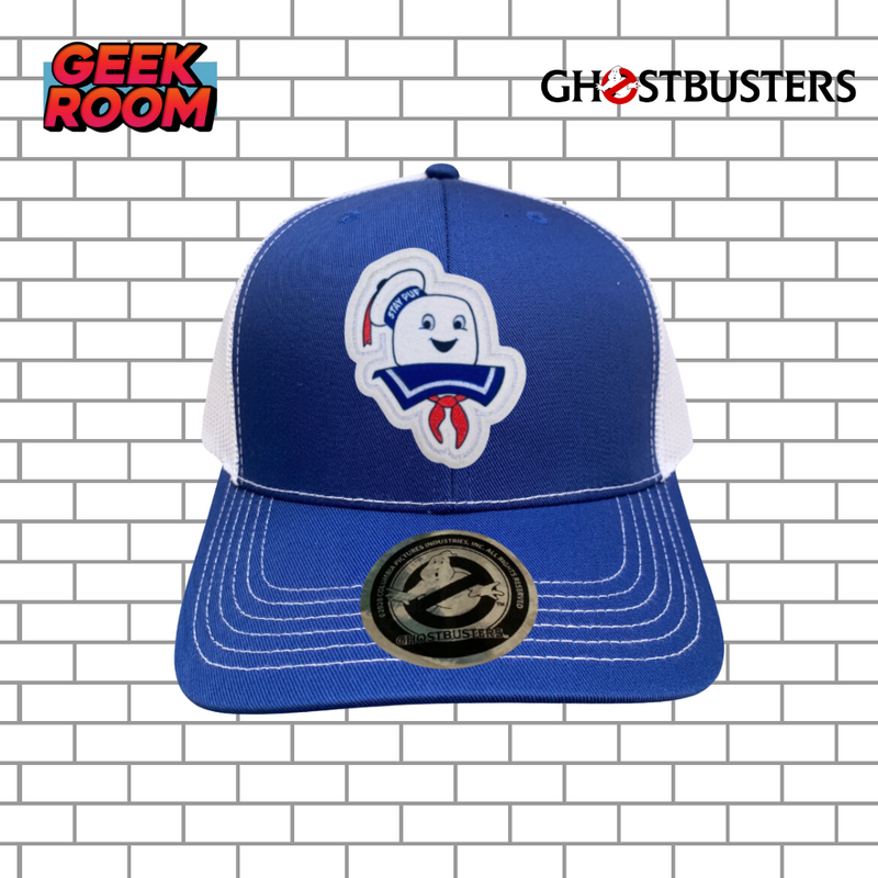 Ghostbusters “Stay Puft” Blue & White Premium Trucker