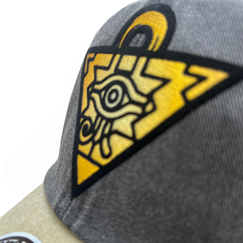 Yu-Gi-Oh! “Millenium Puzzle” Grey/Beige Vintage