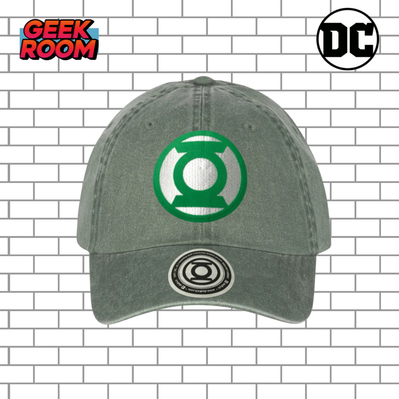 DC Comics Green Lantern “Classic Logo” Green Vintage