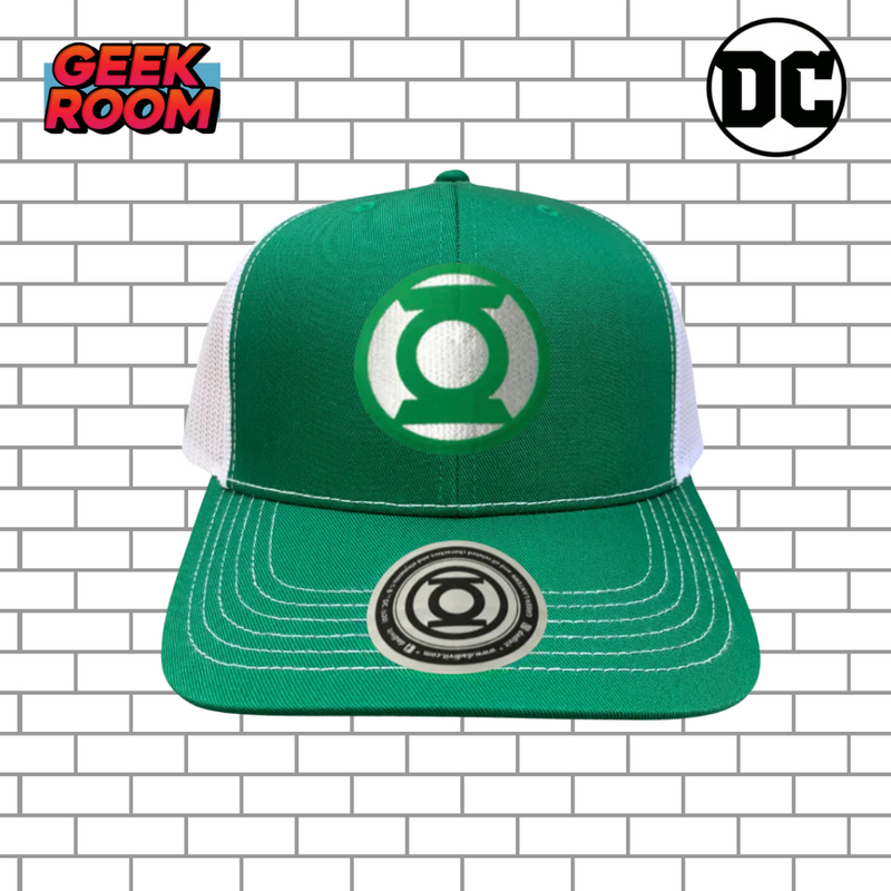 DC Comics Green Lantern “Classic Logo” Green & White Premium Trucker