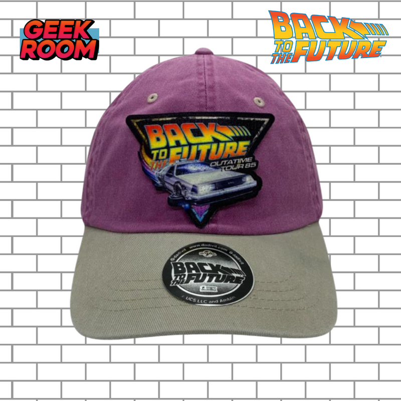 Back to the Future OUTATIME Tour Purple/Beige Vintage