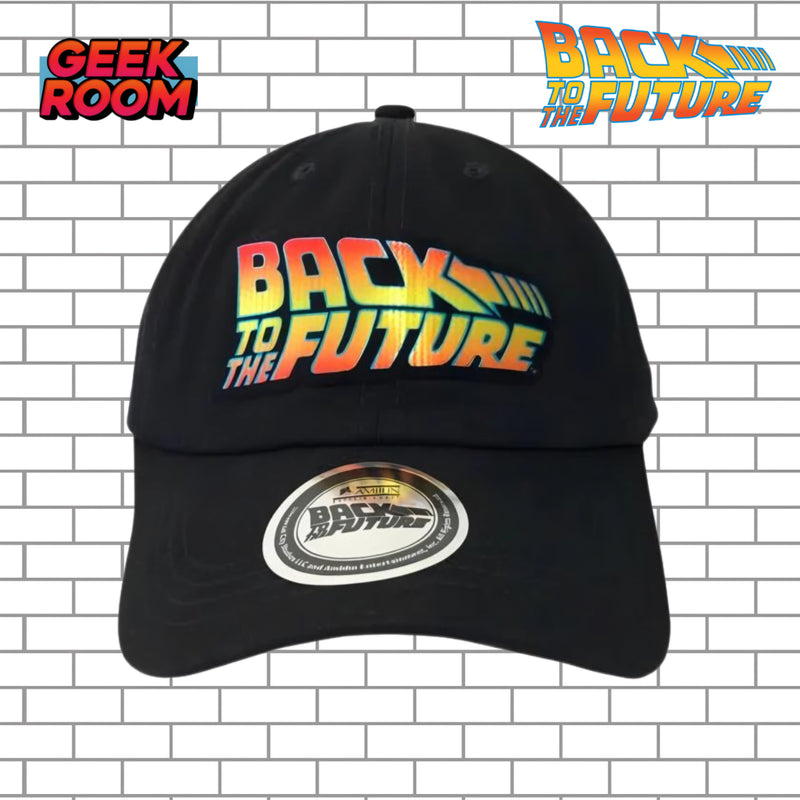 Back to the Future Logo Black