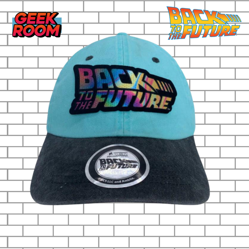 Back to the Future Multicolor Logo Vintage