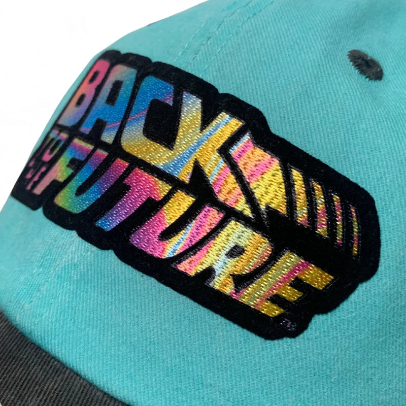 Back to the Future Multicolor Logo Vintage
