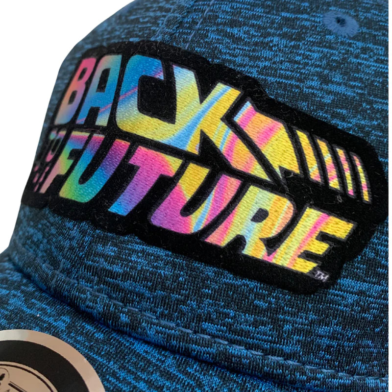 Back to the Future Multicolor Logo Blue