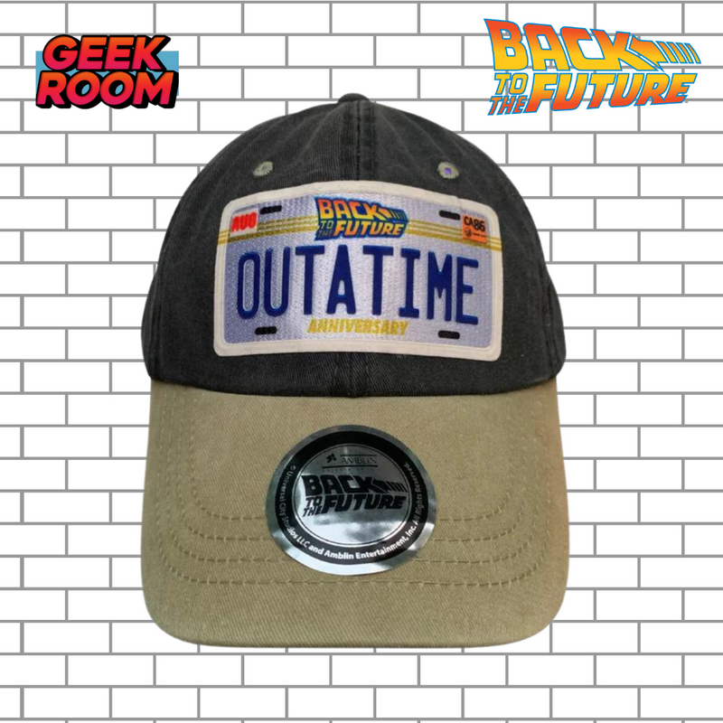 Back to the Future OUTATIME Grey/Beige Vintage