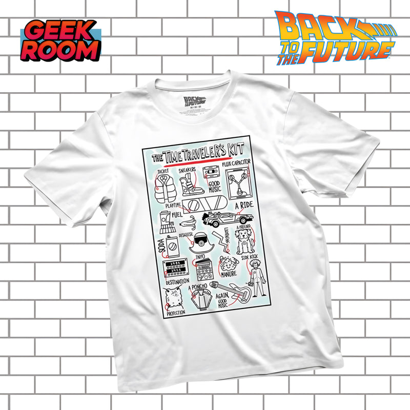 Back to the Future Time Traveler’s Kit Tee