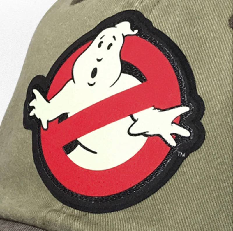 Ghostbusters Logo Glow in the Dark Beige/Brown Vintage
